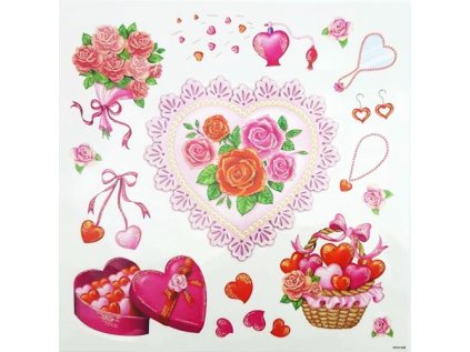 okenna dekoracia valentin 2176