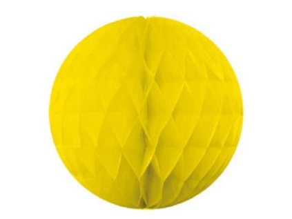 gula dekoracna 30cm zlta 12094