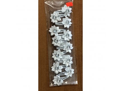 13624 sponky do vlasov satenove kvietky 12ks