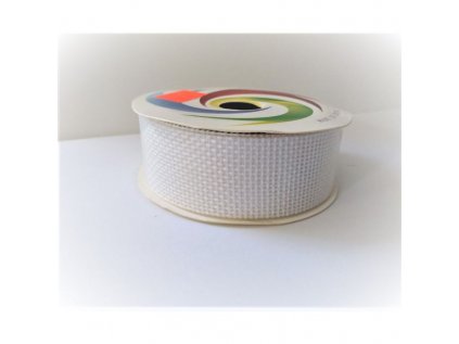 9079 jutova stuha biela