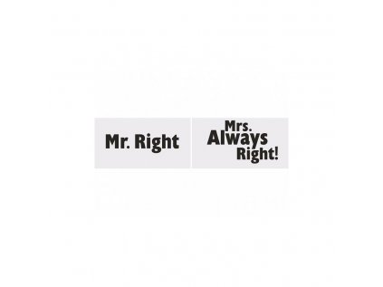 13372 tabulky mr right mrs always right