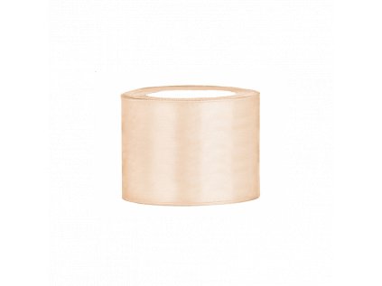 8560 satenova stuha 50mm 25m kremova