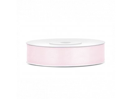 13867 satenova stuha pudrova ruzova 12mm 25m