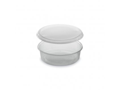 9940 miska okruhla priehladna viecko 125ml pp