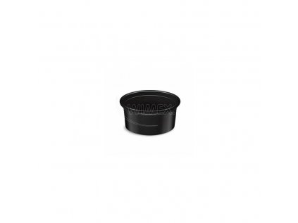14425 dressingova miska pp cierna 70mm 80ml 50 ks