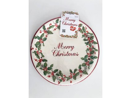 14173 papierove vianocne taniere merry christmas
