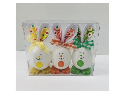 15106 velkonocna dekoracia vajicka zajaciky 3ks