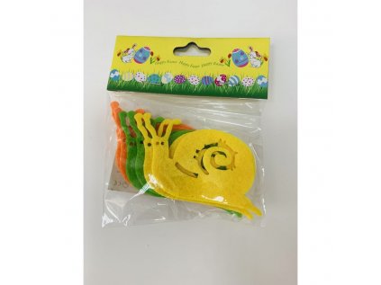 15073 velkonocna dekoracia slimak 6ks