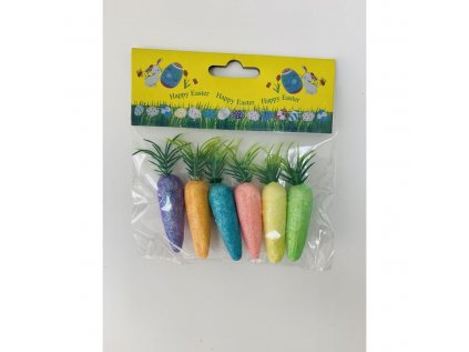 15088 velkonocna dekoracia mrkva 6ks