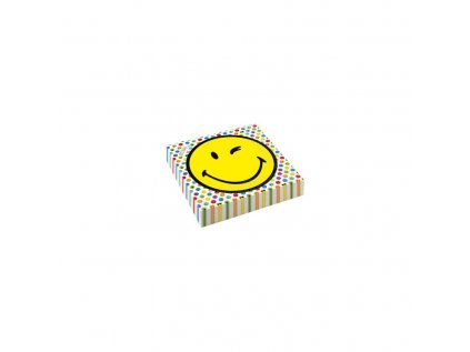 13588 servitky smajlik 33x33 cm 16 ks
