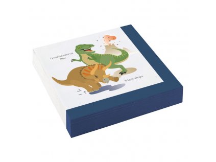 8803 servitky dinosaur 33x33cm 20ks