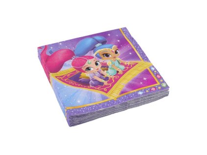 8869 servitky shimmer and shine 33x33cm 20ks