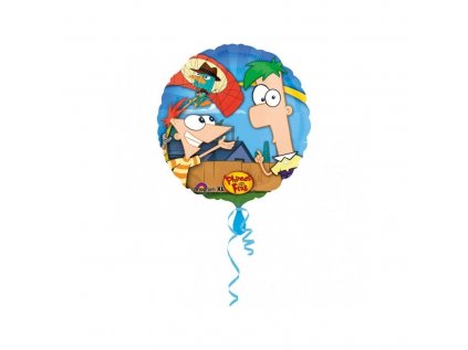 3976 foliovy balon phineas a ferb