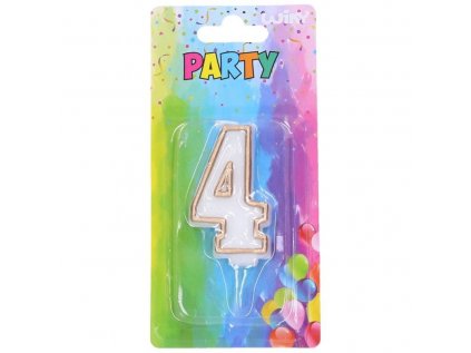 10924 tortove sviecky zlate cislo 4