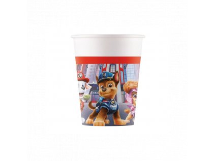 15538 pohare paw patrol papierove 200ml 8ks