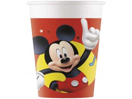 14980 pohare mickey mouse papierove 200ml 8ks