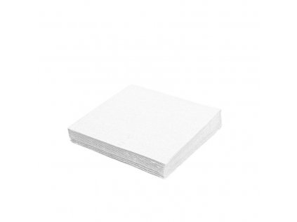 7621 obrusky biele 3 vrstv pap 100 celuloza 40x40cm 250ks
