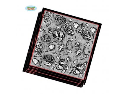 9451 servitky zombie 33x33 cm 20ks