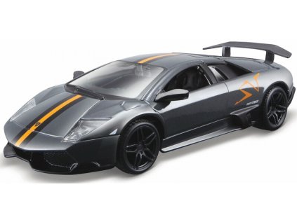 Bburago 1:32 Lamborghini Murcielago LP 670-4 SV šedé