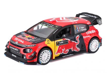 Bburago 1:32 Rally Citroen C3 WRC 2019 Monte Carlo Sebastien Loeb