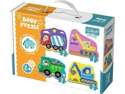 trefl baby puzzle stavebne stroje 20319