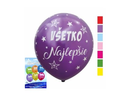 balony set vsetko naj 6ks 25468