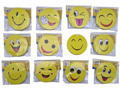 blocek samolep. smajlik 26389