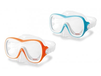 Intex 55978 Potápačské okuliare Wave Rider 8+ - oranžová