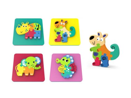 puzzle makka zvier. 14x14 27005