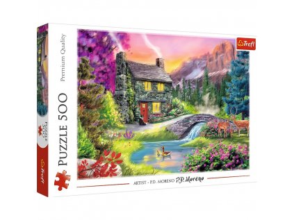 Trefl Puzzle 500 Idylka v horách