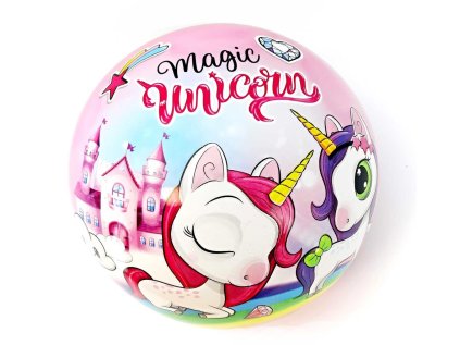 lopta unicorn 21cm 14378