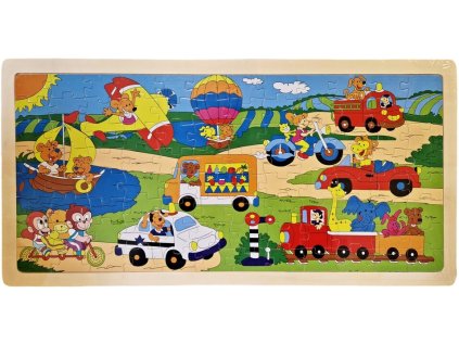 puzzle drev.dopr. 96 diel 27595