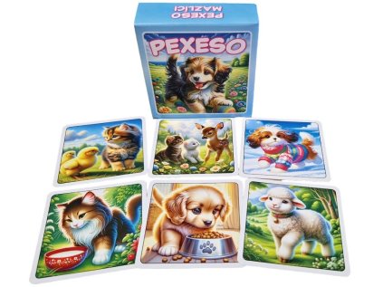 pexeso maznacik modre 27775