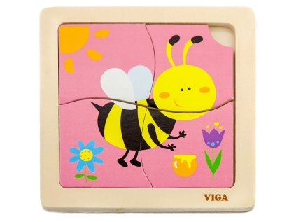 puzzle drev. vcela 19096
