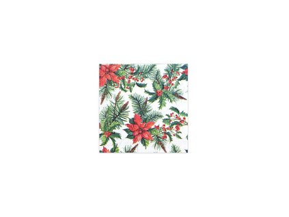 Obrúsok 3vrstvovy Vianoce 33 x 33 cm (20ks)