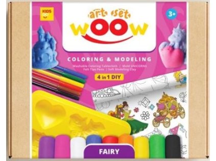 woow kreativny set 4in1 rozpravkovy 23603