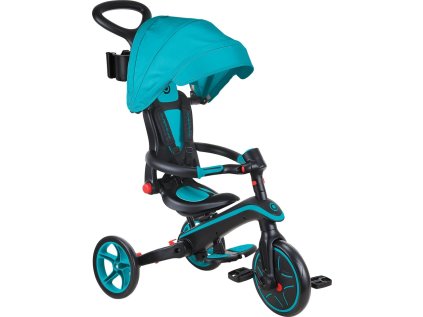 globber detska trojkolka skladacia 4v1 teal 26892