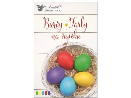 farby na vajicka tbl 5ks 29475