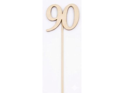Drevený zápich na špajdli č. "90"