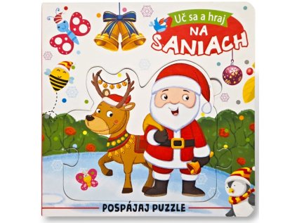 na saniach puzzle kniha 31914