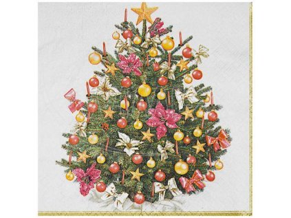 Obrúsok (PAP FSC Mix) 3vrstvý Vianoce 33 x 33 cm [20 ks] 12