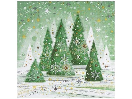 Obrúsok (PAP FSC Mix) 3vrstvý Vianoce 33 x 33 cm [20 ks] 15
