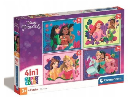 puzzle 4v1 princezne 32703