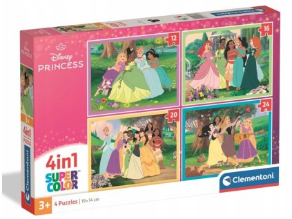 puzzle 4v1 princezne 32709