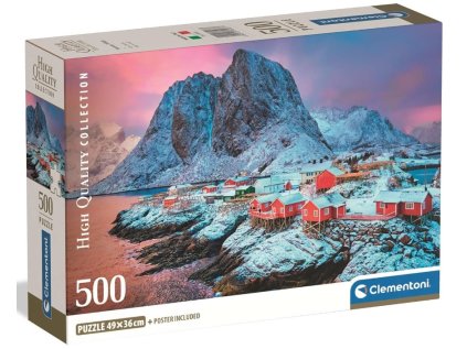 puzzle 500 hamnoy village 32783