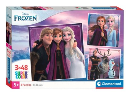puzzle 3x48 frozen 32739