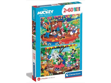 puzzle 2x60 mickey 32674
