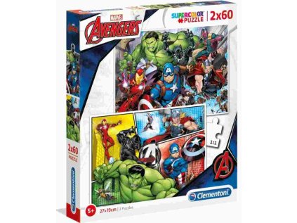 puzzle 2x60 avengers 32672