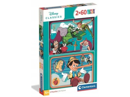 puzzle 2x60 disney 32733