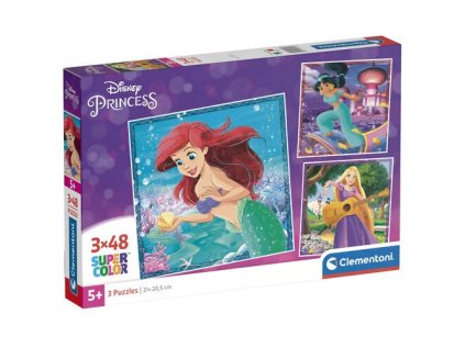 puzzle 3x48 princezne 32738